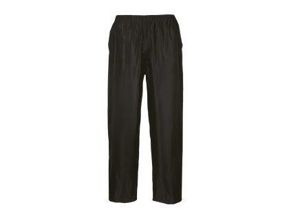Classic Rain Trousers (Color Black, Size L)