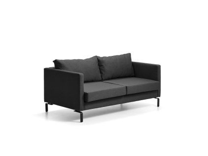 HARMONY sofa, 2.5-seater, ETNA fabric, anthracite