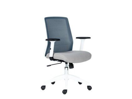 Kancelářské křeslo Novello White grey