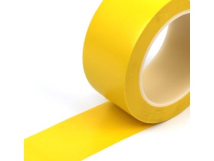PVC lepicí páska na podlahy 33 metrů ŽLUTÁ