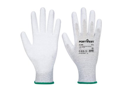 ESD 13 PU Palm Essential Multipack (Pk12) (Color Grey, Size L)