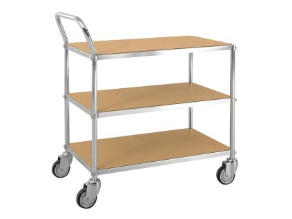 ESD polcos kocsi, 3 polc, 850x435x950 mm