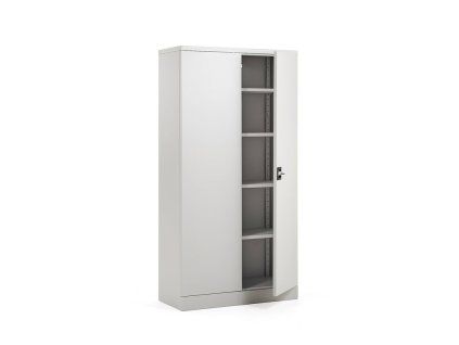 Metal cabinet CLICK, disassembled, 1800x916x422 mm, gray