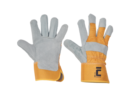 EIDER gloves combined (Barva yellow, Size 10)
