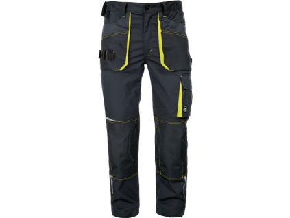 EMERTON STRETCH trousers black/ (Barva yellow, Size 68)