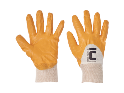 HARRIER gloves nitril yellow (Size 100)