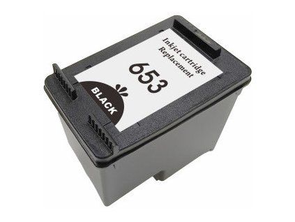 Compatible Ink Cartridge HP 3YM75AE No.653XL Black 20ml (BULK)