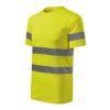HV Protect T-shirt unisex fluorescent (Color yellow, Size 3XL)