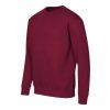 Crew Sweatshirt unisex (Color garnet, Size 3XL)