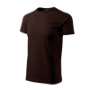 Basic T-shirt men’s - Neutral & Classic (Color coffee, Size 4XL)