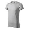 Fusion T-shirt men’s (Color silver melange, Size 3XL)