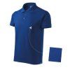 Cotton Polo Shirt men’s (Color royal blue, Size 3XL)