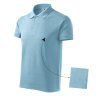 Cotton Polo Shirt men’s (Color sky blue, Size 3XL)