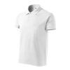 Cotton Heavy Polo Shirt men’s (Color white, Size 3XL)