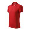 Urban Polo Shirt men’s (Color red, Size 3XL)