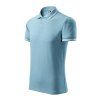 Urban Polo Shirt men’s (Color sky blue, Size 3XL)