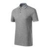 Focus Polo Shirt men’s (Color dark gray melange, Size 3XL)
