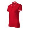 Perfection plain Polo Shirt women’s (Color formula red, Size 2XL)