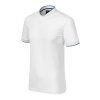 Diamond Polo Shirt men’s (Color white, Size 3XL)