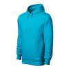 Cape Sweatshirt men’s - Earth & Pastel (Color blue atoll, Size 3XL)