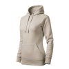 Cape Sweatshirt women’s - Neutral & Classic (Color ice gray, Size 2XL)