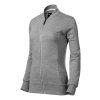 Bomber Sweatshirt women’s (Color dark gray melange, Size 2XL)