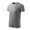 Basic Free T-shirt men’s - Neutral & Classic (Color dark gray melange, Size 3XL)