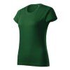 Basic Free T-shirt women’s (Color bottle green, Size 2XL)