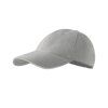 Sandwich 6P Cap unisex (Color light antique silver, Size ADJUSTABLE)