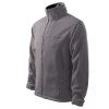 Jacket Fleece men’s (Color steel gray, Size XL)