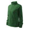 Jacket Fleece women’s (Color bottle green, Size L)
