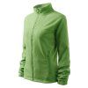 Jacket Fleece women’s (Color grass green, Size 2XL)