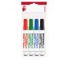 ICO Multifunctional Magnetic WB Marker – 4-colour Set