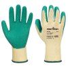 Grip 10 Latex Glove (Color Grey/Blue, Size L)