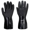 ESD PVC Chemical Gauntlet (Color Black, Size M)