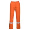 Bizweld Work FR Trousers (Color Orange, Size L)