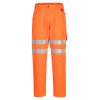 Eco Hi-Vis Work Trousers (Color Orange, Size 33)