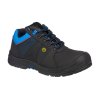 Composite Action Nubuck Low Shoe S3 ESD HRO SRC (Color Black/Blue, Size 40)