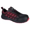 Composite Textile Trainer S1PS FO SR (Color Black/Red, Size 37)