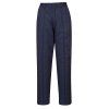 Women's Elasticated Trousers (Color Black, Size 4XL)
