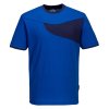 PW2 Cotton Comfort T-Shirt S/S (Color Navy/Royal, Size M)