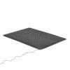 Protiúnavová priemyselná rohož ESD, 1400x1000 mm, čierna