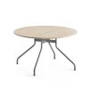Stůl AROUND, Ø 1200 mm, bříza, šedá