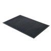Gummimatte vor der Tür HALLO, 900x1500 mm, schwarz