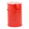 Metal container for combustible waste LISTON, 160 L, red