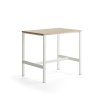 VARIOUS table, 1200x800x1050 mm, white, oak
