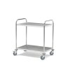 METRO stainless steel trolley, 2 shelves, 845x525 mm