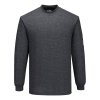 Modaflame Knit FR Long Sleeve T-Shirt (Color Black, Size L)