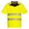 DX4 Hi-Vis T-Shirt S/S (Color Orange/Black, Size 5XL)