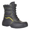 Steel Split Leather Winter Boot S3 SR CI (Color Black, Size 38)